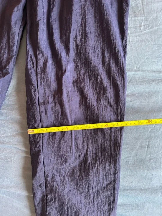 Vintage 90s Nike Blue Track Plants Size XL Wide Leg Baggy Y2K - Picture 4 of 5